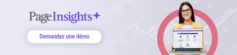 Demandez une démo gratuite pour notre outil Page Insights